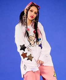 A'GEM/9 × .kom『GALFY/ガルフィー』星のお犬様ロン Tee