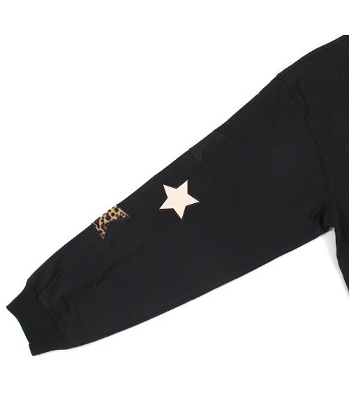 GALFY(ガルフィー)の「A'GEM/9 × .kom『GALFY/ガルフィー』星のお犬様ロン Tee(Tシャツ/カットソー・メンズ・ホワイト/ブラック/グリーン・L)」の6枚目の写真