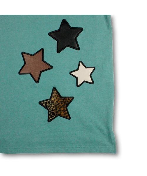 GALFY(ガルフィー)の「A'GEM/9 × .kom『GALFY/ガルフィー』星のお犬様ロン Tee(Tシャツ/カットソー・メンズ・ホワイト/ブラック/グリーン・L)」の15枚目の写真