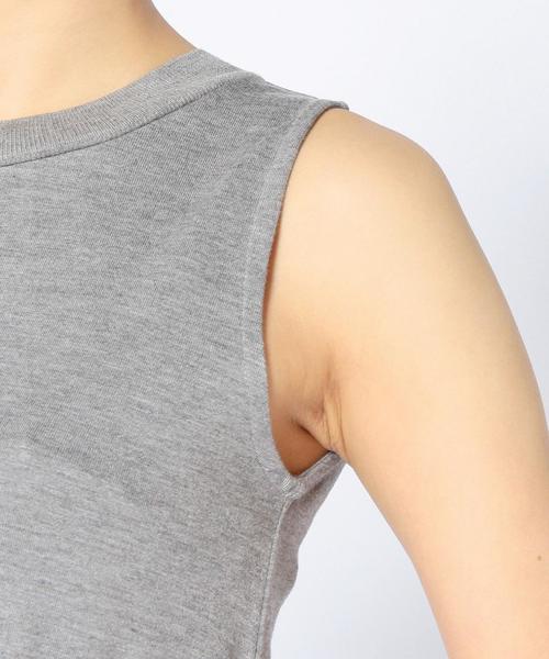 Another Edition（アナザーエディション）の「ノースリーブマキシワンピース/AEBC NSL MAXI OP（ワンピース・レディース・ブラック/グレー/ライトグレー/オリーブ・フリー）」の9枚目の写真