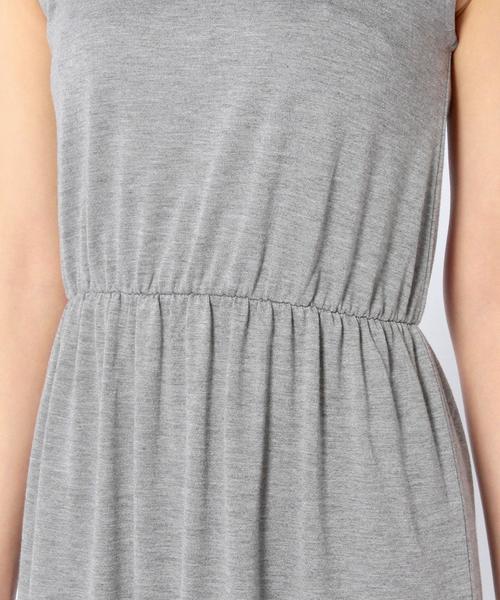 Another Edition（アナザーエディション）の「ノースリーブマキシワンピース/AEBC NSL MAXI OP（ワンピース・レディース・ブラック/グレー/ライトグレー/オリーブ・フリー）」の17枚目の写真