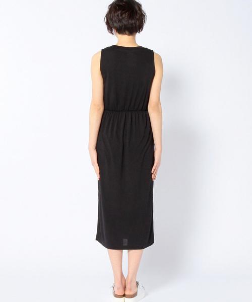 Another Edition（アナザーエディション）の「ノースリーブマキシワンピース/AEBC NSL MAXI OP（ワンピース・レディース・ブラック/グレー/ライトグレー/オリーブ・フリー）」の18枚目の写真