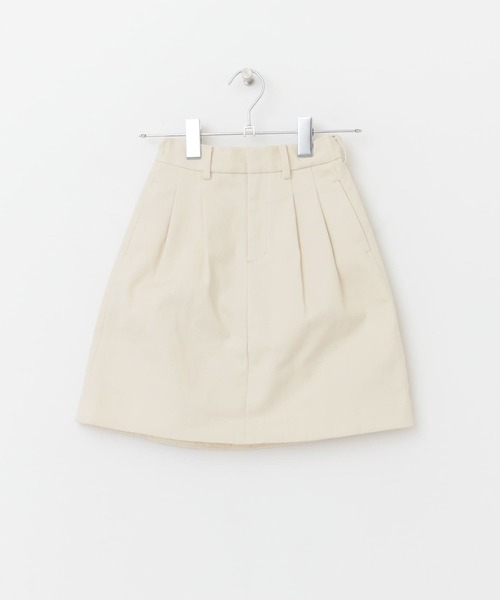 FORK&SPOON（フォークアンドスプーン）の「『親子リンク』FORK&SPOON　起毛ツイルタックスカート(KIDS)（その他パンツ・キッズ・グリーン/アイボリー・105/120/135）」の18枚目の写真