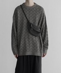 remer | loose openwork over knit / ルーズ透かし編みオーバーニット(ニット/セーター)