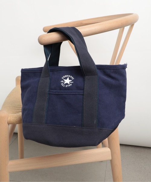 CONVERSE(コンバース)の「【CONVERSE】コンバースキャンバストートバッグ S ランチトート 17917200(トートバッグ・レディース・ホワイト/グレー/ブラック/ネイビー/ライトブラウン/ホワイト×ブラック/ホワイト×ネイビー・FREE)」の7枚目の写真