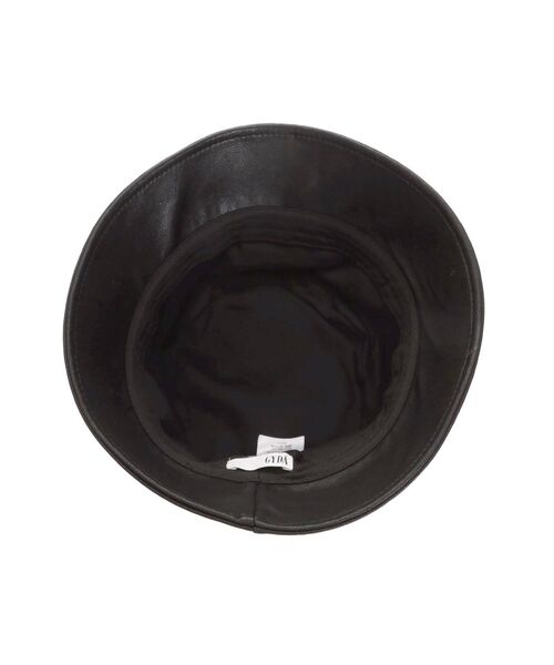 GYDA(ジェイダ)の「GG plate mix material バケットハット(ハット・レディース・オフホワイト/ブラック・FREE)」の10枚目の写真