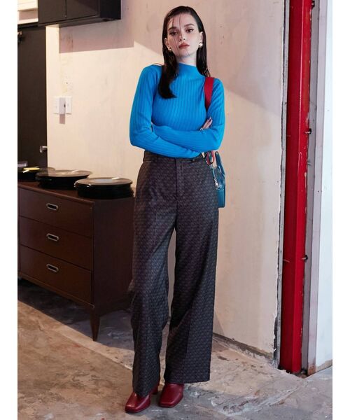 EVRIS（エヴリス）の「ルーズシルエットブーツ（ブーツ・レディース・ブラック/レッド・MEDIUM/SMALL/LARGE）」の6枚目の写真