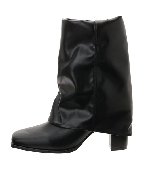 EVRIS（エヴリス）の「ルーズシルエットブーツ（ブーツ・レディース・ブラック/レッド・MEDIUM/SMALL/LARGE）」の16枚目の写真