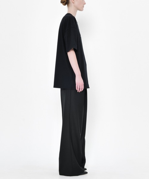 DRESSEDUNDRESSED（ドレスドアンドレスド）の「Error Logo Embroidered Oversized T-Shirt #1（Tシャツ/カットソー・メンズ・ホワイト/ブラック・2/3/1）」の4枚目の写真