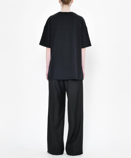 DRESSEDUNDRESSED（ドレスドアンドレスド）の「Error Logo Embroidered Oversized T-Shirt #1（Tシャツ/カットソー・メンズ・ホワイト/ブラック・2/3/1）」の5枚目の写真