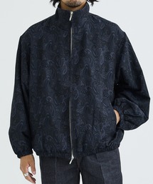 【superNova.】STUDIOUS別注 Track jacket - Paisely Jacquard