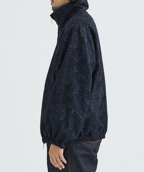 superNova.(スーパーノヴァ)の「【superNova.】STUDIOUS別注 Track jacket - Paisely Jacquard(ブルゾン・メンズ・ネイビー/グリーン・S/M)」の17枚目の写真