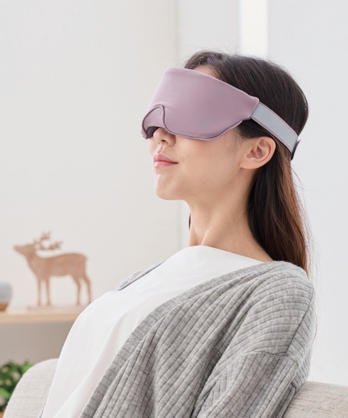 BIRTHDAY BAR(バースデイバー)の「エクリア ジェル&ツボ アイマスク(その他ビューティーグッズ・レディース・ネイビー/グレイッシュベージュ・フリー)」の2枚目の写真