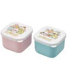 sanrio（サンリオ）の「(SK)【 sanrio 】可愛い2個セット♪　小物入れにも★　抗菌仕様のミニランチボックスお弁当箱[130ml×2]（お弁当箱）」
