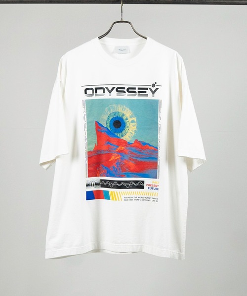 Iroquois（イロコイ）の「IROQUOIS イロコイ / ODYSSEY T グラフィックプリントビッグシルエットTシャツ / 177109（Tシャツ/カットソー・メンズ・ブラック/レッド/ホワイト・1/2/3）」の10枚目の写真