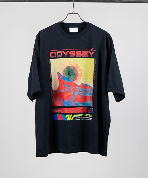 Iroquois（イロコイ）の「IROQUOIS イロコイ / ODYSSEY T グラフィックプリントビッグシルエットTシャツ / 177109（Tシャツ/カットソー・メンズ・ブラック/レッド/ホワイト・1/2/3）」の12枚目の写真