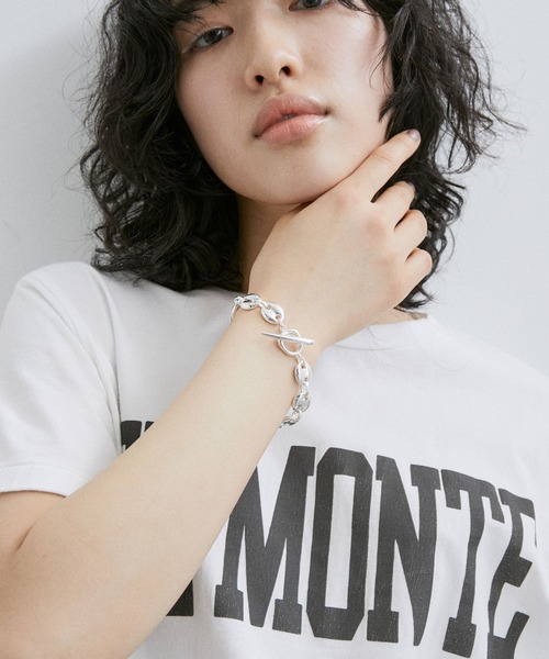 ADAM ET ROPE'（アダムエロペ）の「coffee beans bracelet（ブレスレット・レディース・ゴールド/シルバー・FREE）」の2枚目の写真