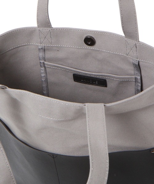 レザー×キャンバス トートバッグ トートバッグ キャンバス 栃木レザー JAPAN FACTORY 日本製