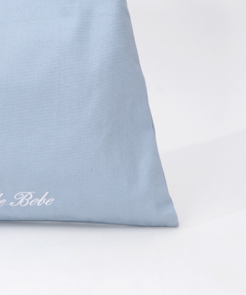 FickleBebe（フィクルベベ）の「ＦＢ刺繍キャンバストート（トートバッグ・レディース・ホワイト/ブラック/グレー系その他・FREE）」の13枚目の写真