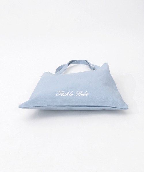 FickleBebe（フィクルベベ）の「ＦＢ刺繍キャンバストート（トートバッグ・レディース・ホワイト/ブラック/グレー系その他・FREE）」の11枚目の写真