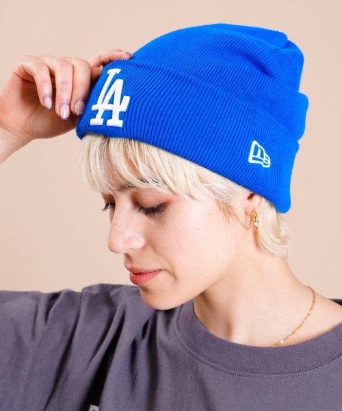 【超美品】ドジャース LA ニットキャップ ニット帽 ビーニー ユースサイズ 47 '47 フォーティーセブン ニット帽 LA ドジャース ニット