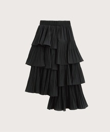 アシンメトリーラッフルスカート/Sweet Tiered Ruffle Skirt