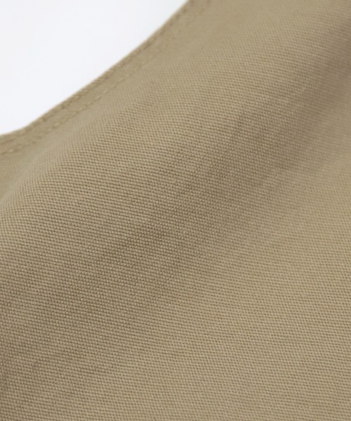 D.M.G.（ドミンゴ）の「[D.M.G. / ディーエムジー] 高密度オックスストレッチ コクーンワンピース（ワンピース・レディース・ベージュ/ブラック・FREE）」の5枚目の写真