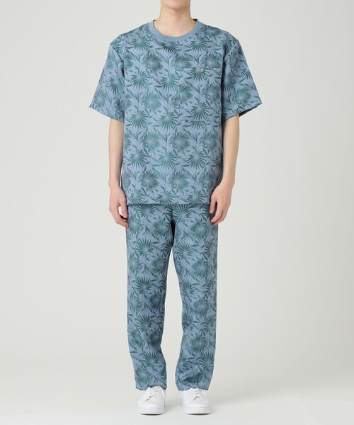 LOVELESS（ラブレス）の「フクレフラワージャガード Tシャツ（Tシャツ/カットソー・メンズ・ベージュ系その他/ブラック/ブルー・M/L）」の5枚目の写真