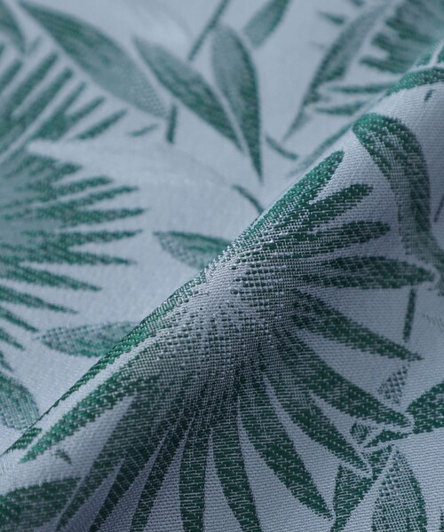 LOVELESS（ラブレス）の「フクレフラワージャガード Tシャツ（Tシャツ/カットソー・メンズ・ベージュ系その他/ブラック/ブルー・M/L）」の6枚目の写真