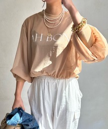 【WEB限定】AH BON シアーロゴTEE