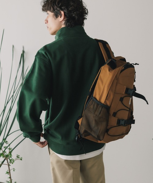 STUSSY（ステューシー）の「STUSSY/ステューシー STOCK LOGO MOCK モックネックスウェット（スウェット・メンズ・グリーン・M/L/XL/S）」の13枚目の写真