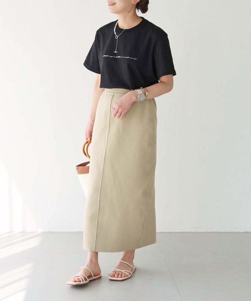 HER CLOSET（ハークローゼット）の「【shemoshelly】WEB限定ロゴプリントTシャツ（Tシャツ/カットソー・レディース・ブラック/ホワイト・S/M/L）」の22枚目の写真