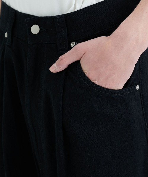 Jieda（ジエダ）の「WIDE ONE TUCK STRAIGHT DENIM（デニム