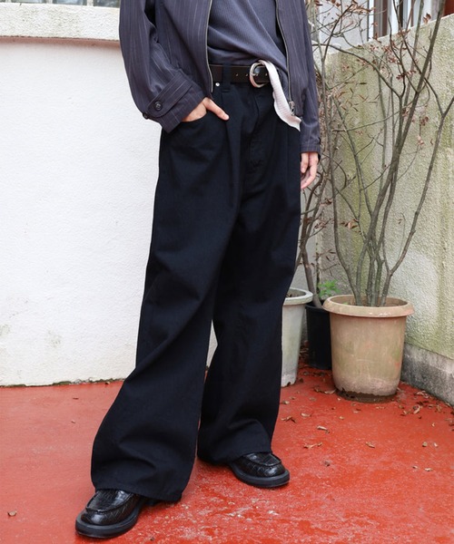 Jieda（ジエダ）の「WIDE ONE TUCK STRAIGHT DENIM（デニムパンツ