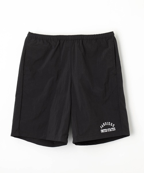 coca（coca）（コカ）の「メンズナイロンワンポイント刺繍ショートパンツ（その他パンツ・メンズ・ブラック/カーキ/ネイビー/キャメル・S/M/L）」の2枚目の写真