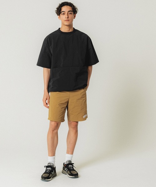 coca（coca）（コカ）の「メンズナイロンワンポイント刺繍ショートパンツ（その他パンツ・メンズ・ブラック/カーキ/ネイビー/キャメル・S/M/L）」の8枚目の写真