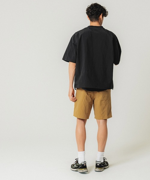 coca（coca）（コカ）の「メンズナイロンワンポイント刺繍ショートパンツ（その他パンツ・メンズ・ブラック/カーキ/ネイビー/キャメル・S/M/L）」の10枚目の写真