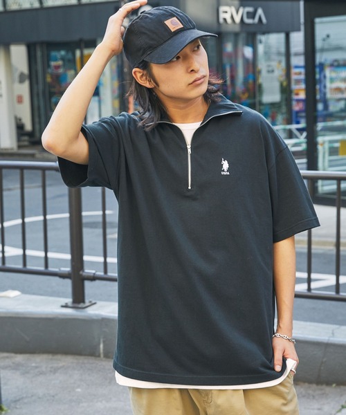 U.S. POLO ASSN.（ユーエスポロアッスン）の「U.S. POLO ASSN. /ユーエスポロアッスン 別注ワンポイント刺繍 ロングレイヤードタンクトップ（タンクトップ・メンズ・杢グレー/オリーブ/ブラック/ネイビー/ホワイト/ダークブラウン/ブラック系・M/L）」の21枚目の写真
