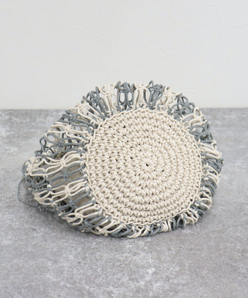 CACHELLIE（カシェリエ）の「【CACHELLIE/カシェリエ】ワックスコードバイカラートートバッグ（トートバッグ・レディース・ホワイト系その他4/レッド系その他3・FREE）」の8枚目の写真