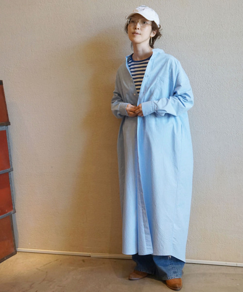 美品♡ JOURNAL STANDARD luxe ストライプ シャツワンピース