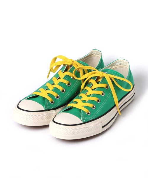 CONVERSE（コンバース）の「【CONVERSE(コンバース)】ALL STAR BURNTCOLORS OX（スニーカー・レディース・オレンジ/グリーン・MEDIUM/LARGE）」の7枚目の写真