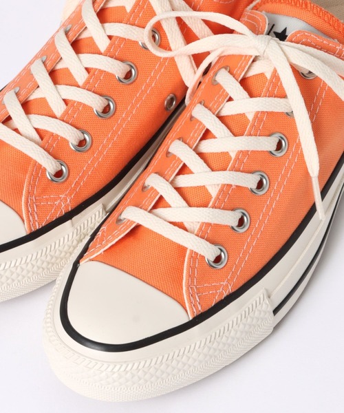 CONVERSE（コンバース）の「【CONVERSE(コンバース)】ALL STAR BURNTCOLORS OX（スニーカー・レディース・オレンジ/グリーン・MEDIUM/LARGE）」の4枚目の写真