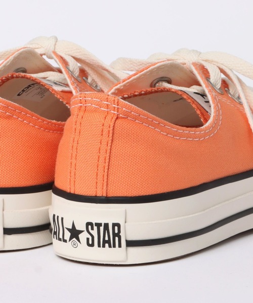 CONVERSE ALL STAR BURNTCOLORS OX SUNSET ORANGE（コンバース