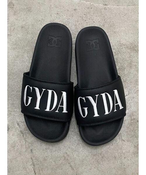 GYDA（ジェイダ）の「Ws DC SLIDE PLATFORM（スリッポン・レディース・ブラック/オフホワイト/その他1・24/23）」の2枚目の写真