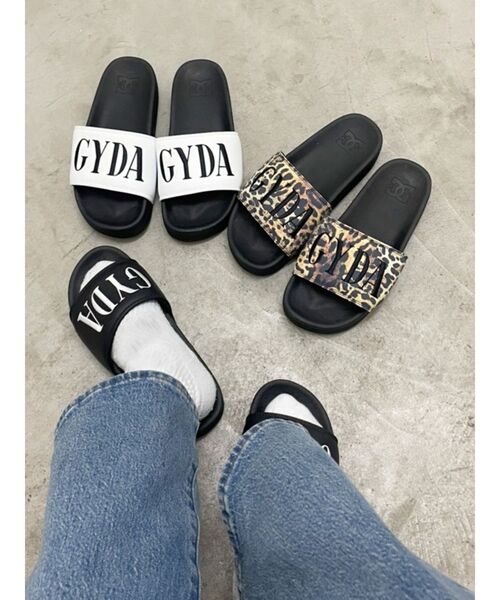 GYDA（ジェイダ）の「Ws DC SLIDE PLATFORM（スリッポン・レディース・ブラック/オフホワイト/その他1・24/23）」の4枚目の写真