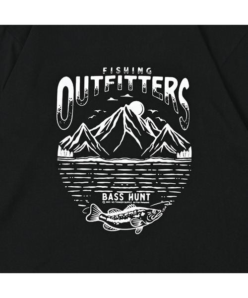 NOTHINKER（ノーシンカー）の「OUTFITTERS_long T-shirt（Tシャツ/カットソー・メンズ・ブラック・LARGE/X-LARGE/MEDIUM）」の3枚目の写真