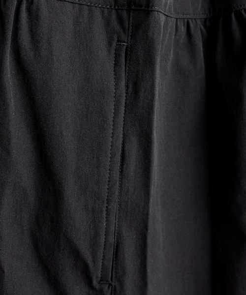 ear PAPILLONNER（イアパピヨネ）の「アシメギャザーオールインワン【SUM1 STYLE（スミスタイル）】（サロペット/オーバーオール・レディース・ブラック・FREE）」の9枚目の写真