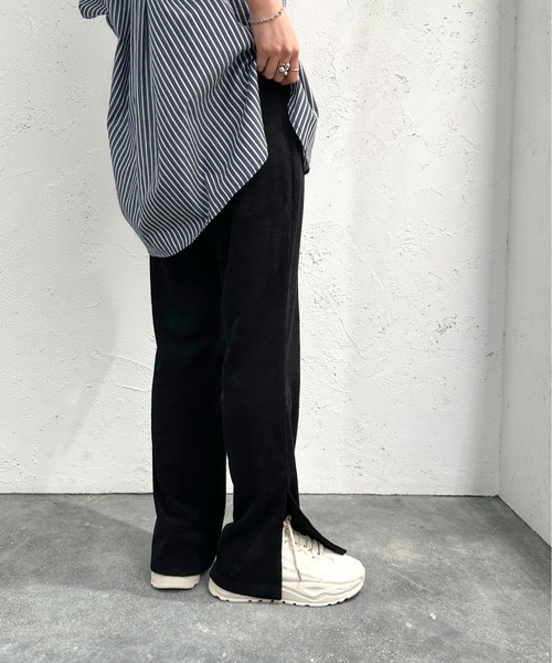apres jour mignon（アプレジュールミニョン）の「パイルパンツ【ZOZOTOWN限定アイテム】（その他パンツ・レディース・ピンク/レッド/杢グレー/ブルー/ブラック・X-LARGE/SMALL/MEDIUM）」の8枚目の写真