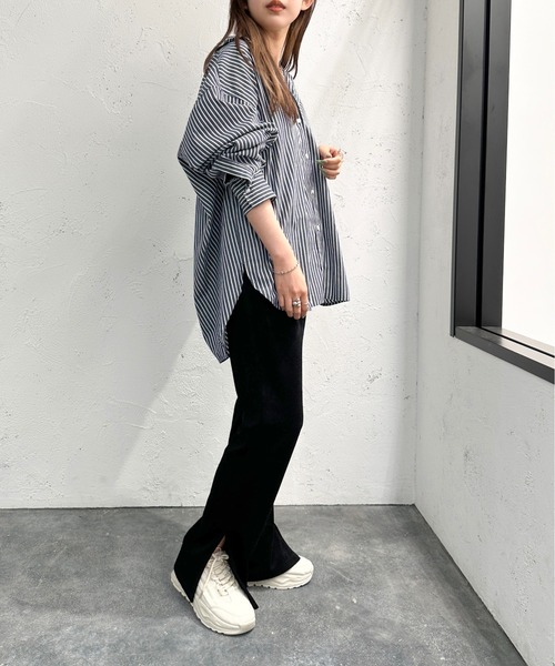 apres jour mignon（アプレジュールミニョン）の「パイルパンツ【ZOZOTOWN限定アイテム】（その他パンツ・レディース・ピンク/レッド/杢グレー/ブルー/ブラック・X-LARGE/SMALL/MEDIUM）」の10枚目の写真