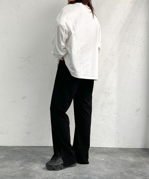 apres jour mignon（アプレジュールミニョン）の「パイルパンツ【ZOZOTOWN限定アイテム】（その他パンツ・レディース・ピンク/レッド/杢グレー/ブルー/ブラック・X-LARGE/SMALL/MEDIUM）」の15枚目の写真